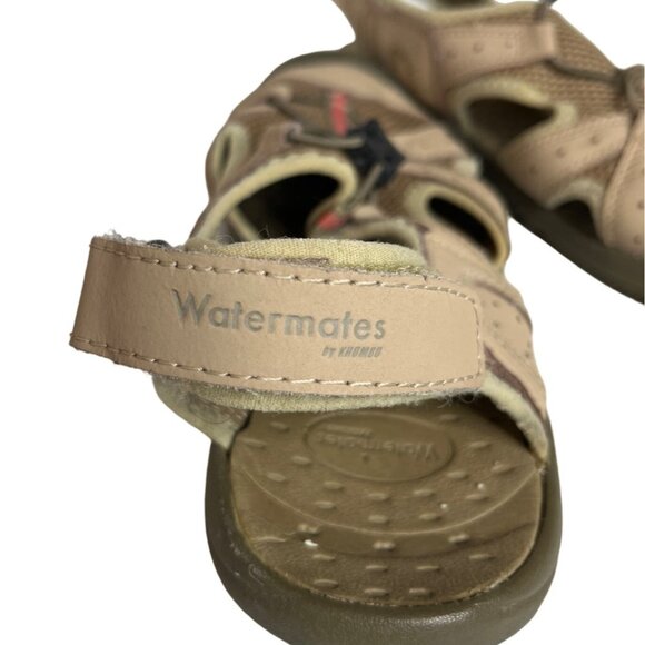 Watermates Closed Toe Sandal Womens 9M Beige Pink Summer - Picture 8 of 11